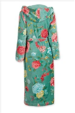 Bathrobe Good Evening Green -Pip studio good evening bathrobe green pb lr 1