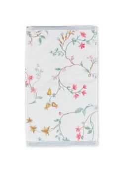 Guesttowel Set/3 Les Fleurs White 30x50 Cm -Pip studio guest towel les fleurs white 30x50 pip studio 217799