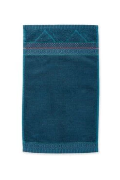 Guesttowel Set/3 Soft Zellige Dark Blue 30x50 Cm -Pip studio guest towel soft zellige dark blue205579