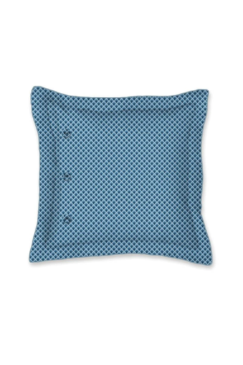 Cushion Square Kawai Flower Blue 5 Cushion Square Kawai Flower Blue - Image 3