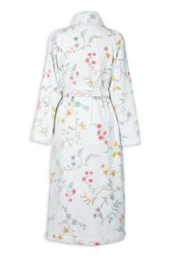Bathrobe Les Fleurs Bathrobe White 11 Bathrobe Les Fleurs Bathrobe White -Pip studio les fleurs bathrobe white pb lr