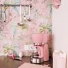 Pip Studio Palm Scene Non-Woven Wallpaper Pink -Pip studio palm scenes roze 01