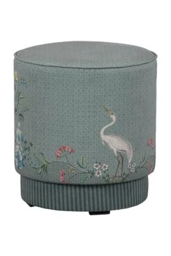 Stool High Jolie Green -Pip studio pip 002 g m 01 vs pip poef jolie groen medium