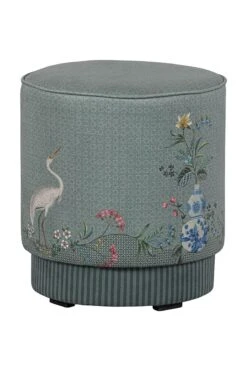 Stool High Jolie Green -Pip studio pip 002 g m 02 vs pip poef jolie groen medium