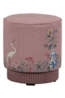 Stool High Jolie Pink 11 Stool High Jolie Pink -Pip studio pip 002 p m 02 vs pip poef jolie roze medium