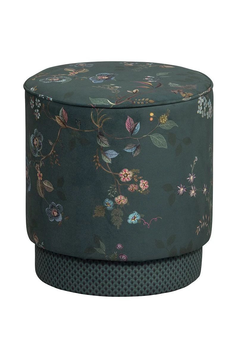Stool High Kawai Flower Green 4 Stool High Kawai Flower Green - Image 2