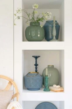 Lantern Enamelled Light Blue 22cm 7 Lantern Enamelled Light Blue 22cm -Pip studio pip flower festival new 3