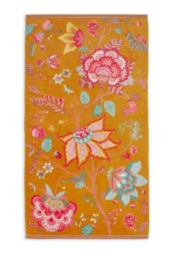 Beach Towel Pip Flowers Yellow