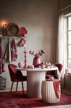 Flower Festival Espresso Cup & Saucer Dark Pink -Pip studio pip fw22 032 2