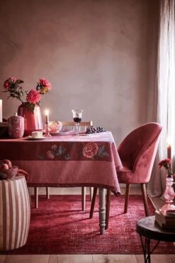 Flower Festival Tablecloth Dark Pink -Pip studio pip fw22 111 3