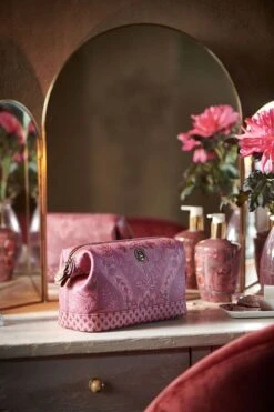 Cosmetic Purse Medium Kyoto Festival Dark Pink -Pip studio pip fw22 289