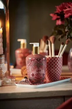Bathroom Accessories Set/3 Kyoto Festival Dark Pink -Pip studio pip fw22 295 2