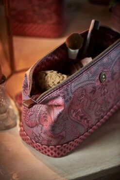 Cosmetic Purse Large Kyoto Festival Dark Pink -Pip studio pip fw22 304