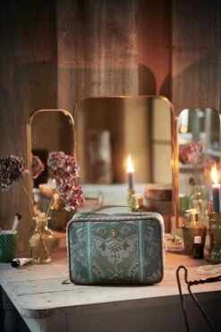 Beauty Case Square Large Kyoto Festival Green -Pip studio pip fw22 315