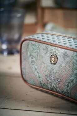 Cosmetic Bag Square Small Kyoto Festival Green 11 Cosmetic Bag Square Small Kyoto Festival Green -Pip studio pip fw22 348