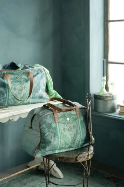 Travelbag Medium Kyoto Festival Green -Pip studio pip home bags 001