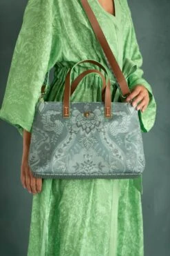 Shopper Small Kyoto Festival Green -Pip studio pip home bags 038 lowres