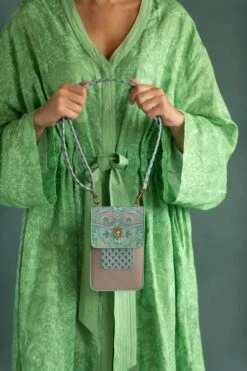 Phone Bag Kyoto Festival Green/Khaki -Pip studio pip home bags 078 lowres 1