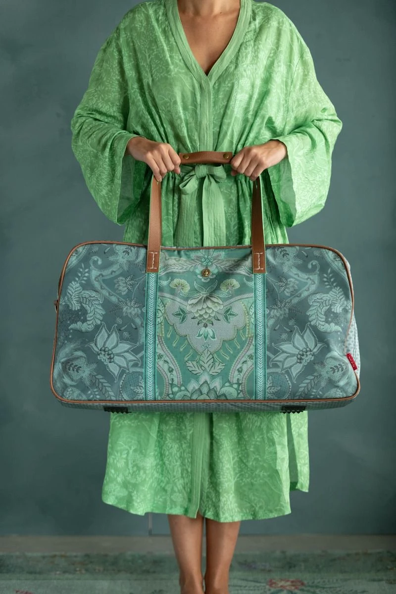 Travelbag Large Kyoto Festival Green 4 Travelbag Large Kyoto Festival Green - Image 2