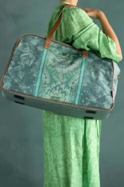 Travelbag Medium Kyoto Festival Green -Pip studio pip home bags 134 lowres