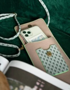 Phone Bag Kyoto Festival Green/Khaki -Pip studio pip home bags 142 lowres 1