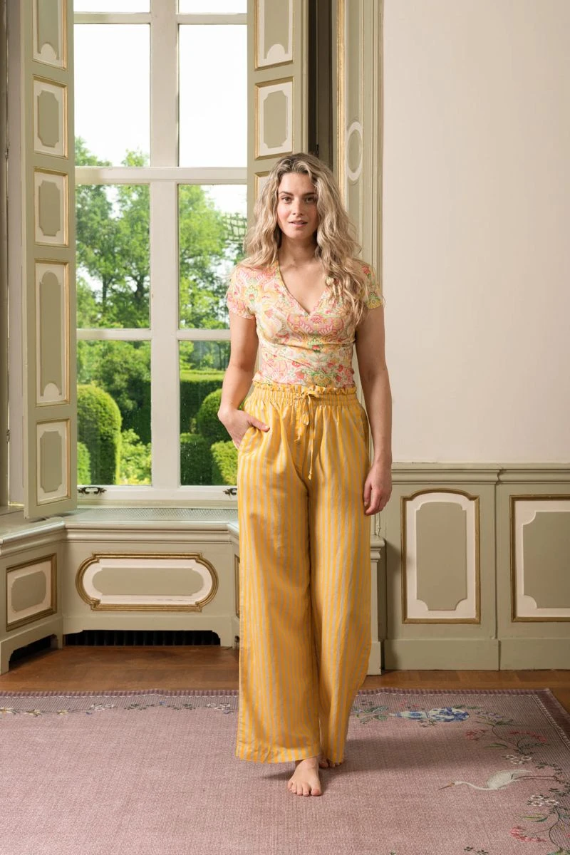 Trousers Long Sumo Stripe Yellow 9 Trousers Long Sumo Stripe Yellow - Image 7