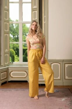 Trousers Long Sumo Stripe Yellow 14 Trousers Long Sumo Stripe Yellow -Pip studio pip homewear lb 0301 lowres 1