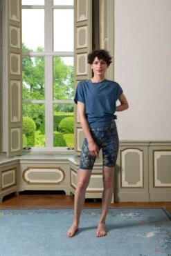 Sport Trousers Short Japanese Garden Blue -Pip studio pip homewear lb 1178 lowres 1