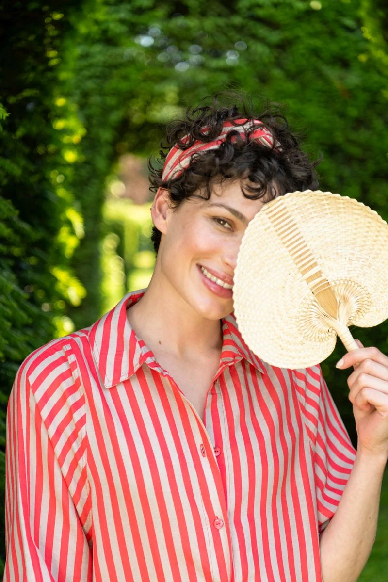 Tunic Sumo Stripe Red 4 Tunic Sumo Stripe Red - Image 2