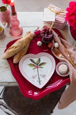 La Majorelle Set/2 Heart Shape Plates Pink -Pip studio pip la majorelle 12 800x1200
