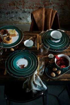 Winter Wonderland Underplate Dark Blue 32 Cm 10 Winter Wonderland Underplate Dark Blue 32 Cm -Pip studio pip winter wonderland green servies pipservies03 12 20194590 1 9