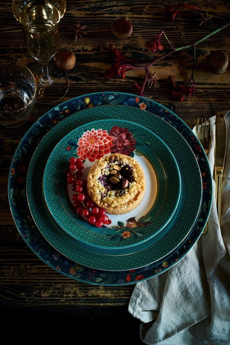 Winter Wonderland Underplate Dark Blue 32 Cm 4 Winter Wonderland Underplate Dark Blue 32 Cm - Image 2