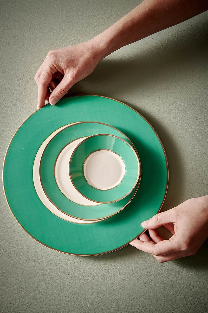 Pip Chique Pastry Plate Green 17cm 4 Pip Chique Pastry Plate Green 17cm - Image 2