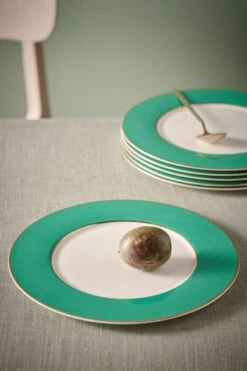 Pip Chique Dinner Plate Green 28cm -Pip studio pip chique green set2 015 hr lr