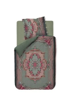 Duvet Cover Pip Chique Green -Pip studio pip chique green topshot de lr web