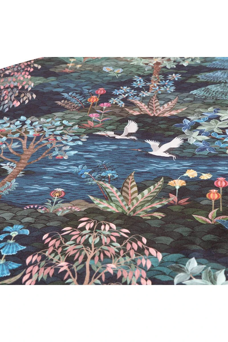 Stool Low Pip Garden Dark Blue 9 Stool Low Pip Garden Dark Blue - Image 7