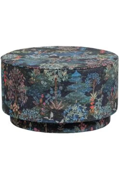 Stool Low Pip Garden Dark Blue 24 Stool Low Pip Garden Dark Blue -Pip studio pip garden poef blue low front pip 004 b m 02 vs