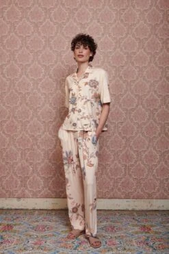 Top Short Sleeve Cece Fiore White -Pip studio pip mix and match diemen82385