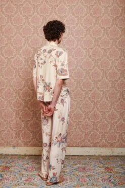 Top Short Sleeve Cece Fiore White -Pip studio pip mix and match diemen82405