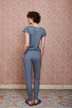 Top Short Sleeve Tegola Blue -Pip studio pip mix and match diemen82560