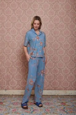Trousers Long Cece Fiore Blue 13 Trousers Long Cece Fiore Blue -Pip studio pip mix and match diemen82567 1