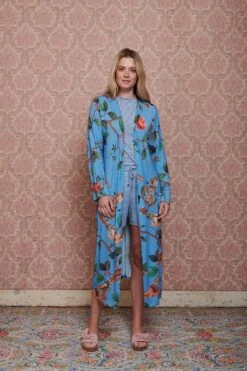 Kimono Good Nightingale Bright Blue -Pip studio pip mix and match diemen82658