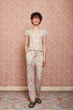 Top Short Sleeve Primavera White -Pip studio pip mix and match diemen82854