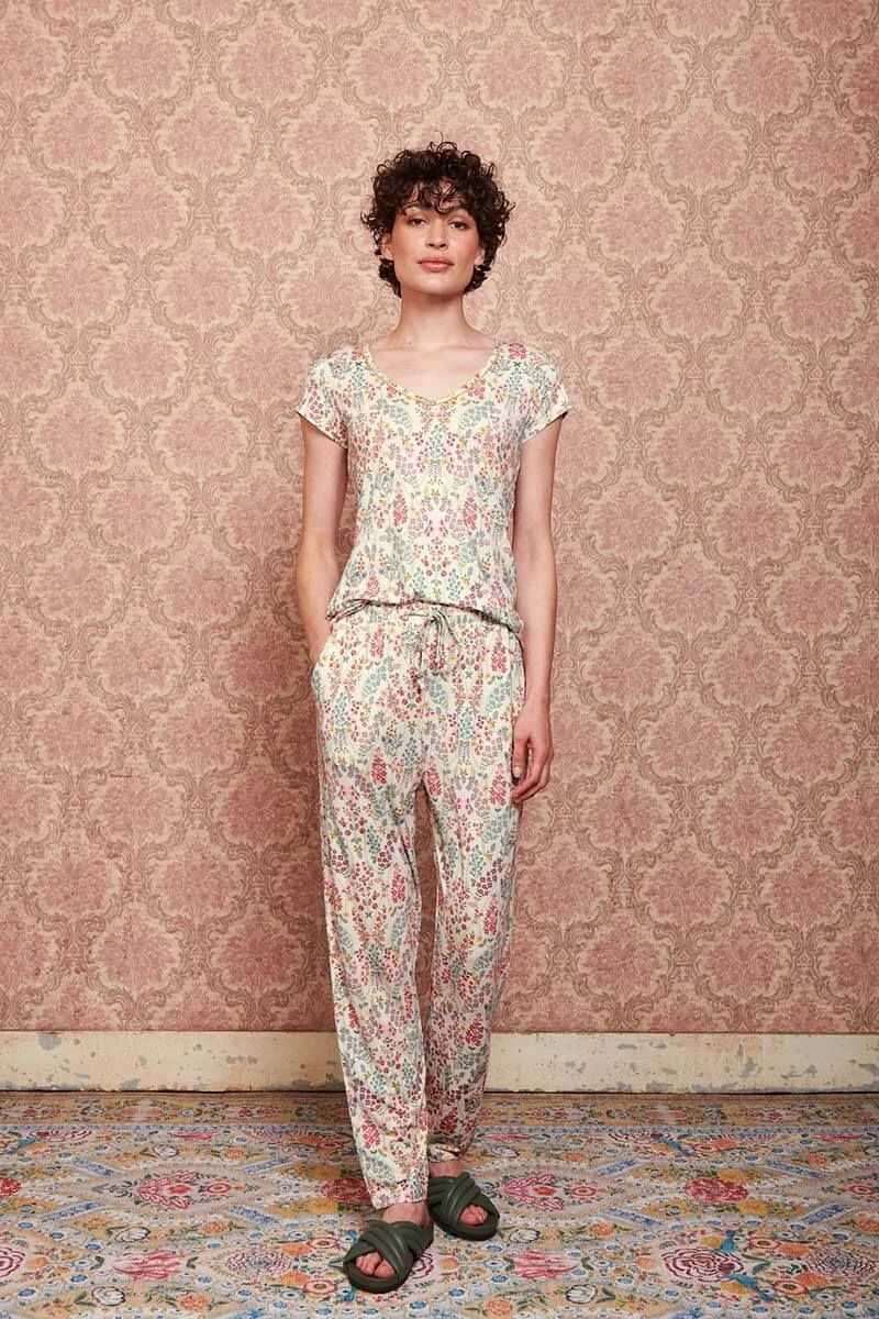 Trousers Long Primavera White 5 Trousers Long Primavera White - Image 3