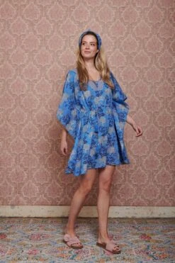 Tunic Flora Firenze Cobalt Blue -Pip studio pip mix and match diemen83056