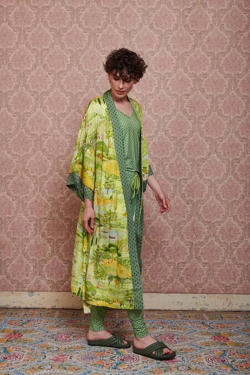 Kimono Toscana Green 11 Kimono Toscana Green - Image 9
