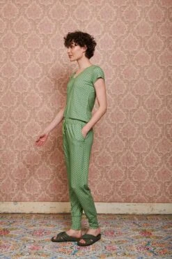 Trousers Long Tegola Green 12 Trousers Long Tegola Green -Pip studio pip mix and match diemen83458 1