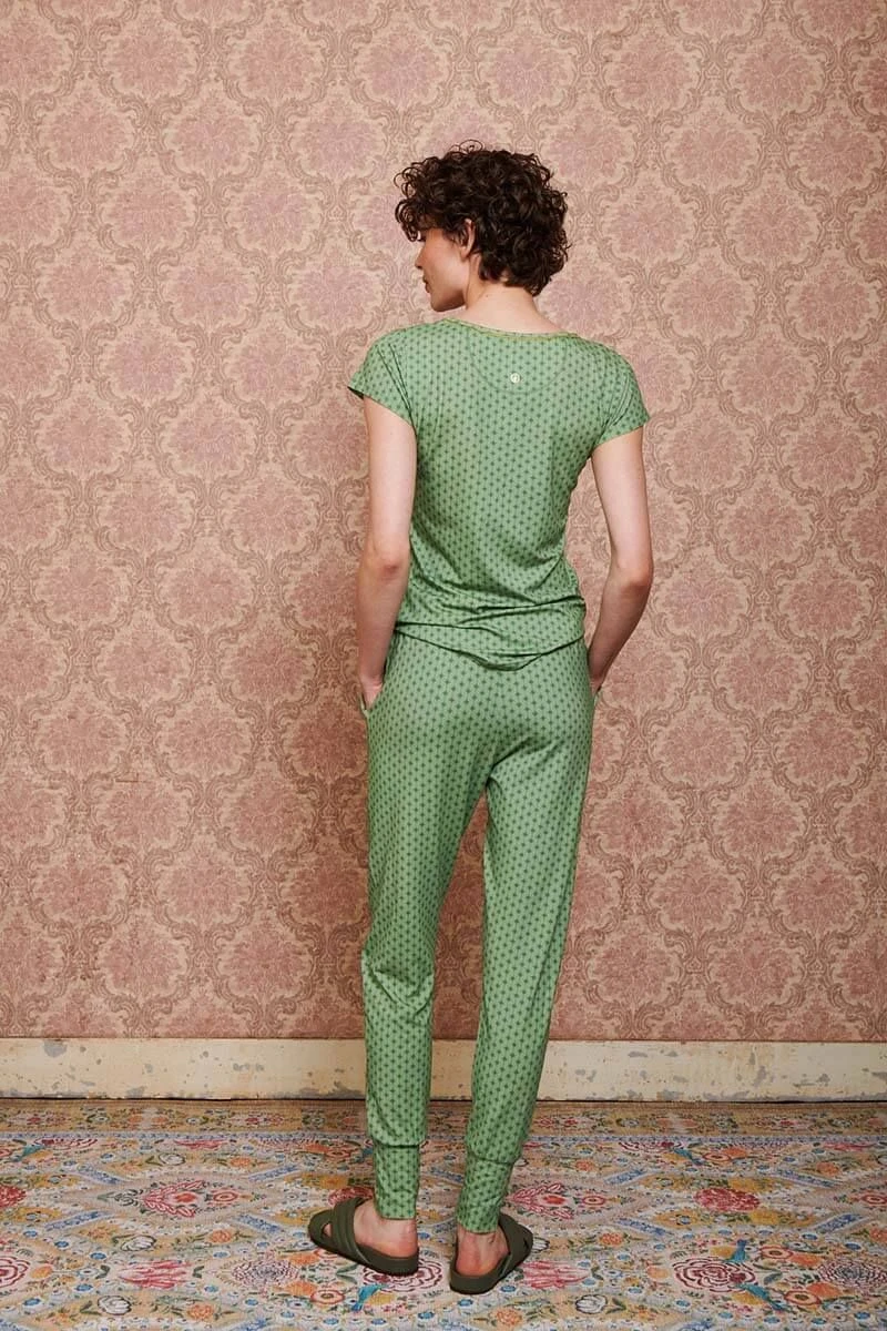 Trousers Long Tegola Green 8 Trousers Long Tegola Green - Image 6