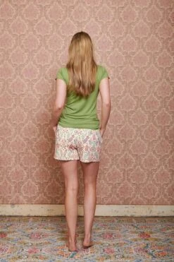 Top Short Sleeve Solid Light Green -Pip studio pip mix and match diemen83600