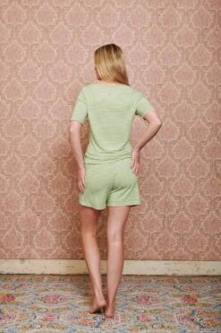 Shorts Little Sumo Stripe Bright Green -Pip studio pip mix and match diemen83907 1